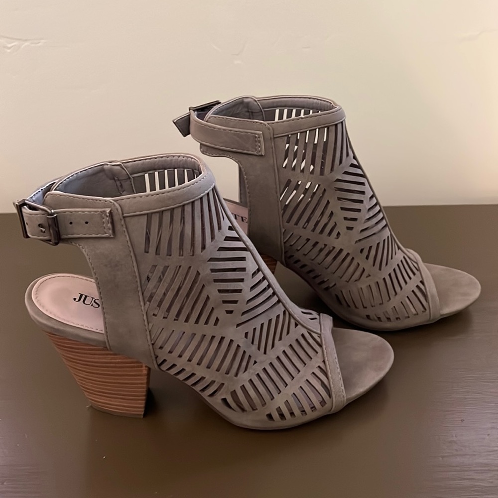 JustFab Bootie heels
